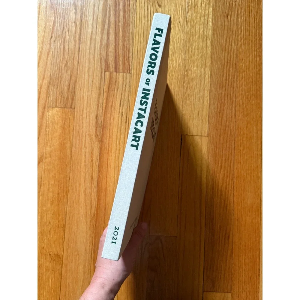 Flavors of Instacart Cooking from the Cart 2021 Hardcover Cookbook Recipes